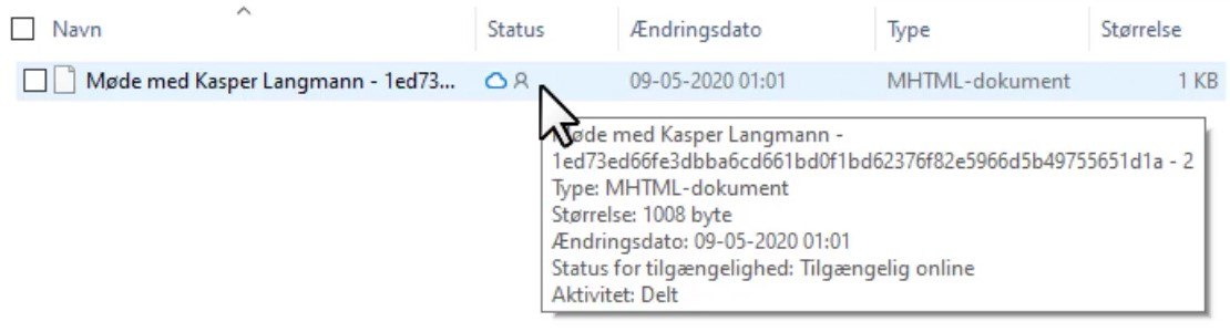 Sådan synkroniserer du filer i OneDrive med Microsoft 365