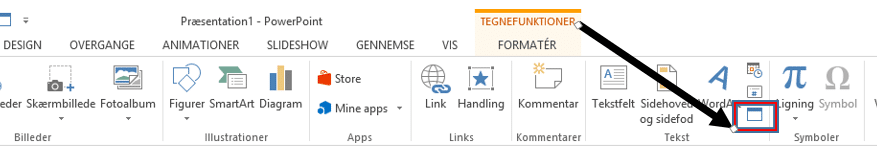Billede1. Indsæt objekt