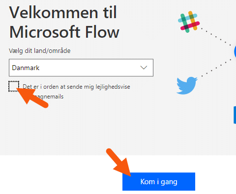 Kom i gang med Microsoft Flow Kom i gang med Microsoft Flow