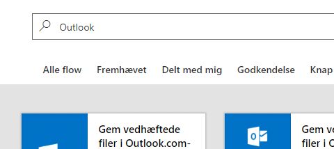 Outlook i Microsoft Flow Outlook i Microsoft Flow