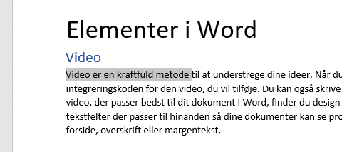 Word ændre din PDF efter konvertering
