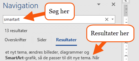 navigationsruden i word navigationsruden i word søg