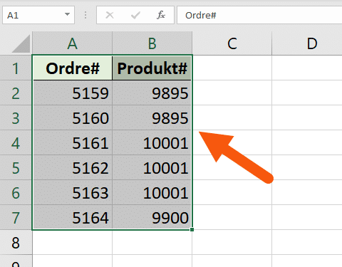 marker celler til transponering