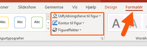 Formatering på enkelt element