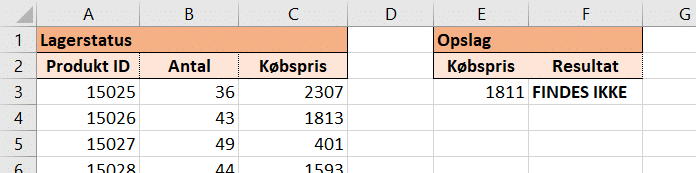 Resultatet ikke fundet - XOPSLAG 