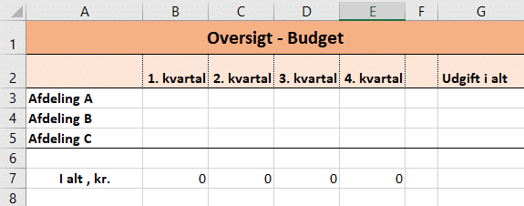 Screenshot_0 Eksempel til sammenkædning af flere regneark
