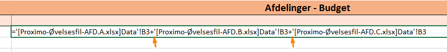 Screenshot_8 Eksempel på sammenkædning af flere celler i samme formel