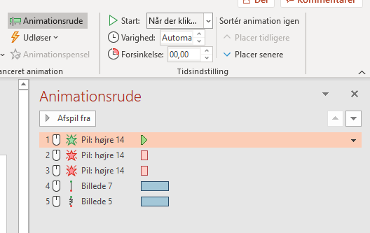 animationsrude Eksempel på animationsrude
