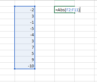Eksempel på funktionen ABS