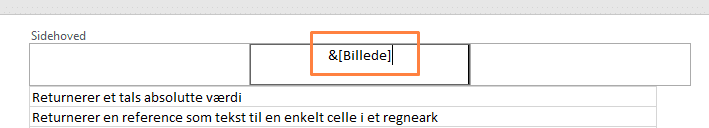 Indsat billede i sidehoved