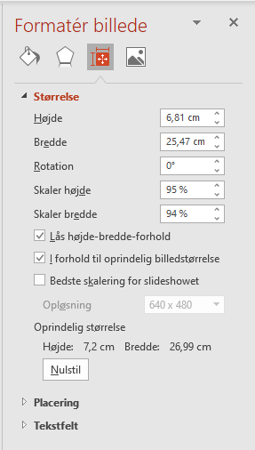 Formatér billede Eksempel med vandmærke - formatér billede