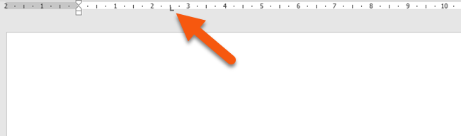 Klik der, hvor du vil indsætte et tabulatorstop