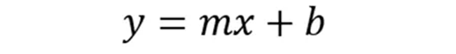 Ligningen for en lineær tendenslinje Ligningen for en lineær tendenslinje