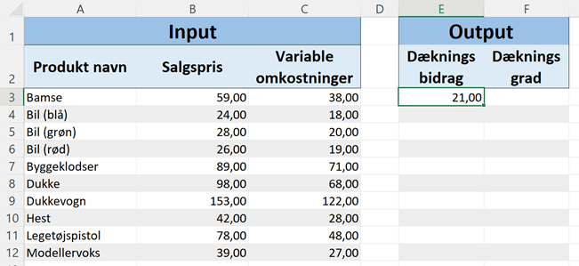 Tryk på Enter for at se resultatet Tryk på Enter for at se resultatet