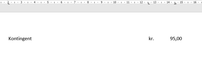 Eksempel på, hvordan det kan se ud