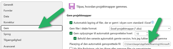 filsti til midlertidig fil