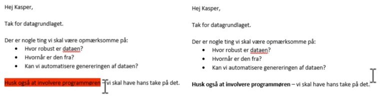 Gør dine mails flottere og mere læselige i Outlook